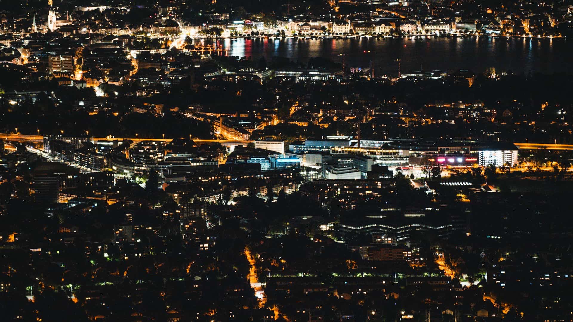 Zurich City Lights